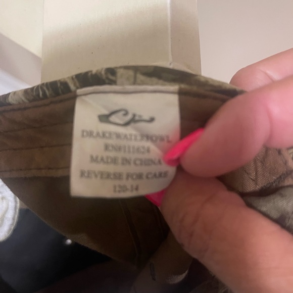 Mens camoflauge Drake hat - Picture 3 of 4